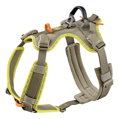 Hunter ErgoMove Pro™ Hundesele med Roterende Spænder Grå & Grøn